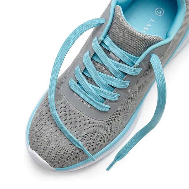 LASCANA Sneaker »Freizeitschuh, Halbschuh, Turnschuhe,« NEU mit farbigen Details im sportiven Look VEGAN