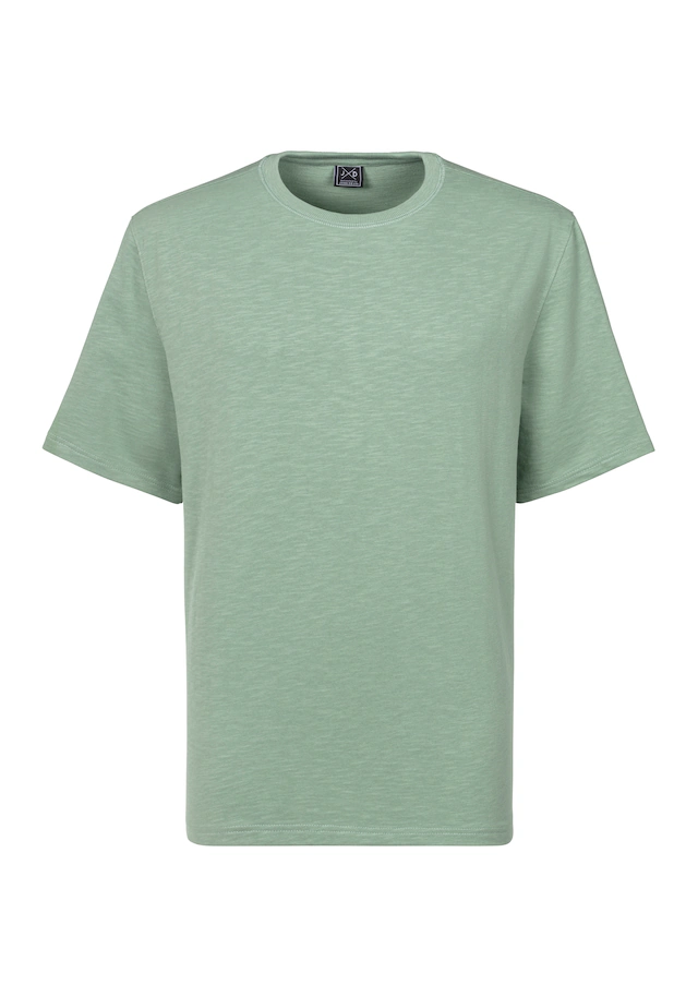 John Devin T-Shirt in Struktur-Qualität und modischen Farben