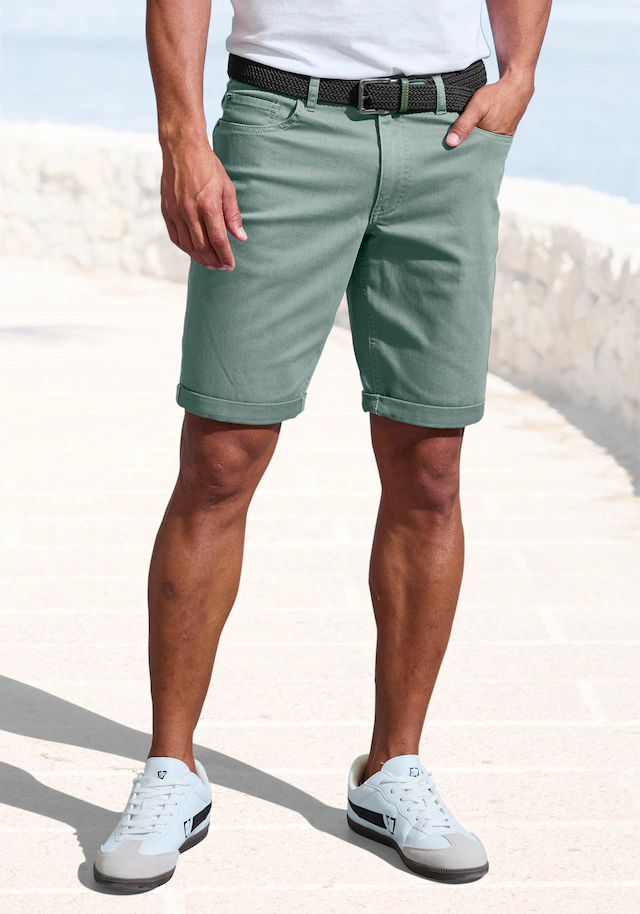 John Devin Jeansshorts »5-Pocket Shorts« aus elastischer Denim-Qualität