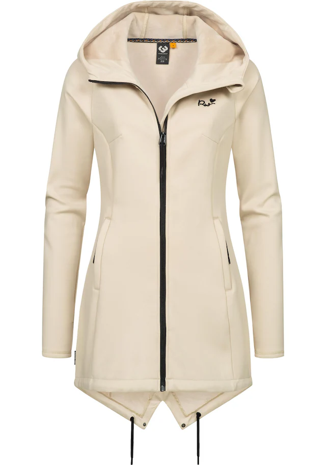 Ragwear Sweatjacke »Wingi« Sportliche Damen Kapuzenjacke mit kuschelig weichem Innenleben