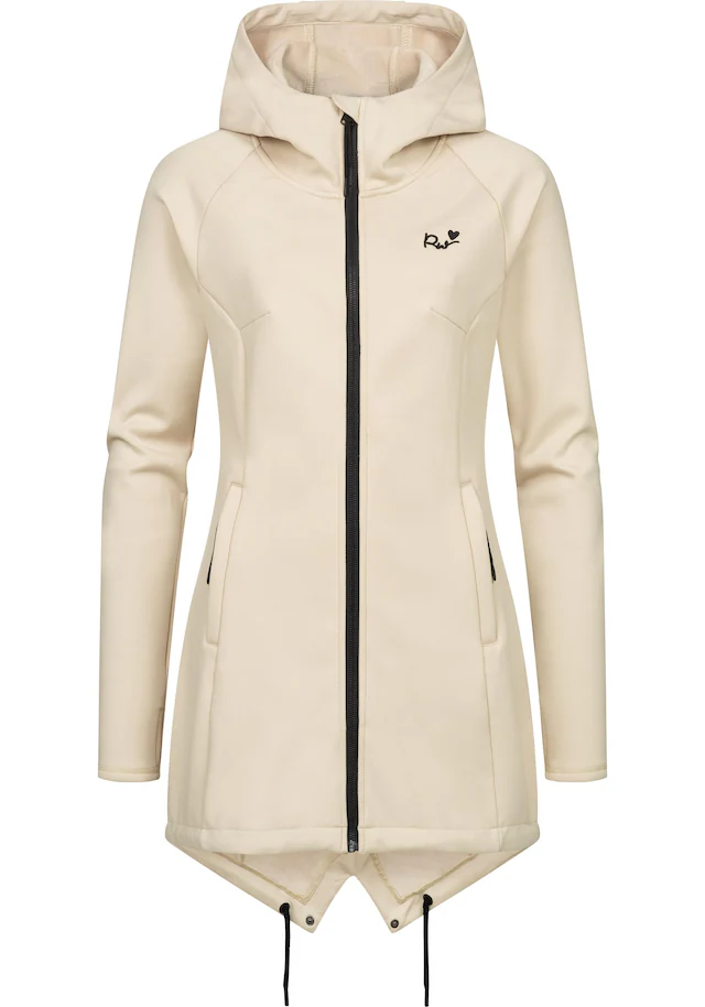 Ragwear Sweatjacke »Wingi« Sportliche Damen Kapuzenjacke mit kuschelig weichem Innenleben