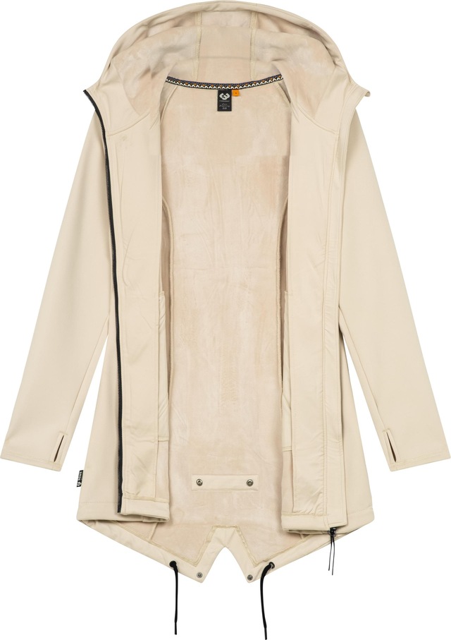 Ragwear Sweatjacke »Wingi« Sportliche Damen Kapuzenjacke mit kuschelig weichem Innenleben
