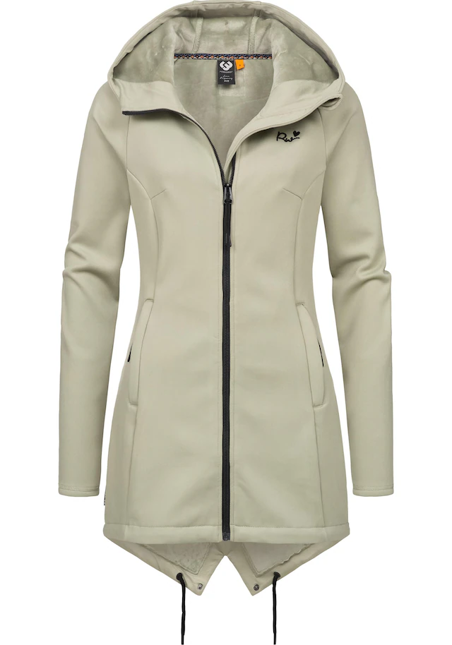 Ragwear Sweatjacke »Wingi« Sportliche Damen Kapuzenjacke mit kuschelig weichem Innenleben