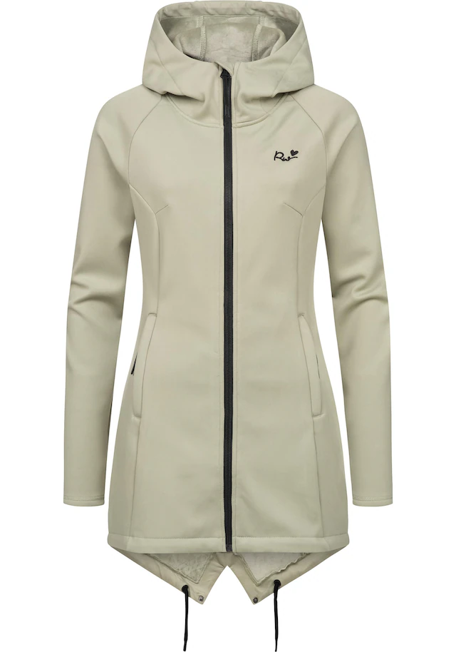 Ragwear Sweatjacke »Wingi« Sportliche Damen Kapuzenjacke mit kuschelig weichem Innenleben