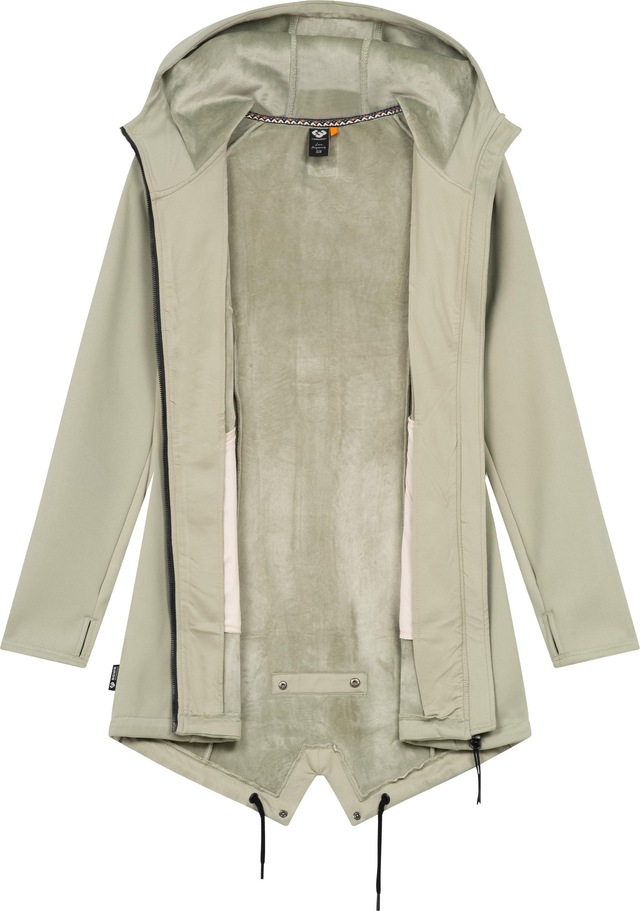 Ragwear Sweatjacke »Wingi« Sportliche Damen Kapuzenjacke mit kuschelig weichem Innenleben