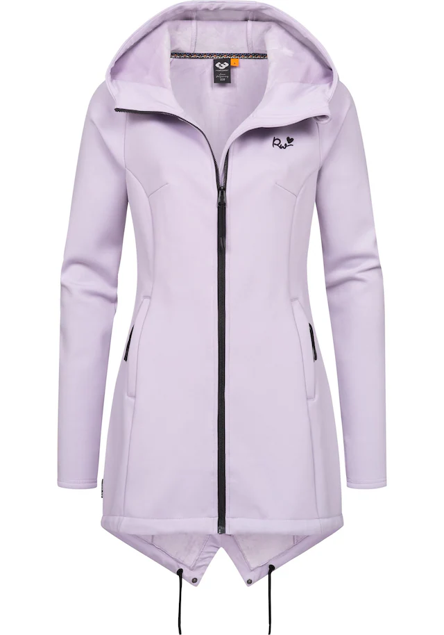 Ragwear Sweatjacke »Wingi« Sportliche Damen Kapuzenjacke mit kuschelig weichem Innenleben