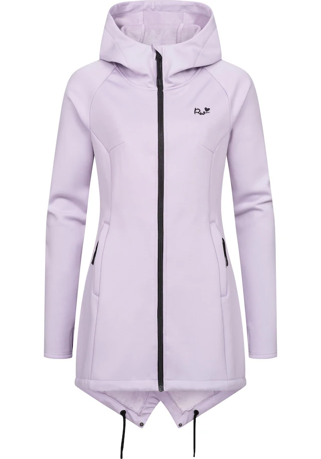 Ragwear Sweatjacke »Wingi« Sportliche Damen Kapuzenjacke mit kuschelig weichem Innenleben
