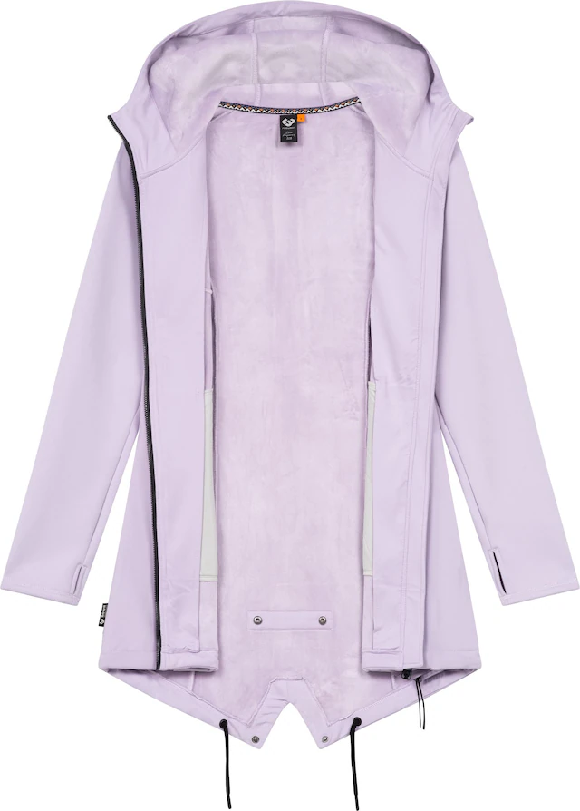 Ragwear Sweatjacke »Wingi« Sportliche Damen Kapuzenjacke mit kuschelig weichem Innenleben