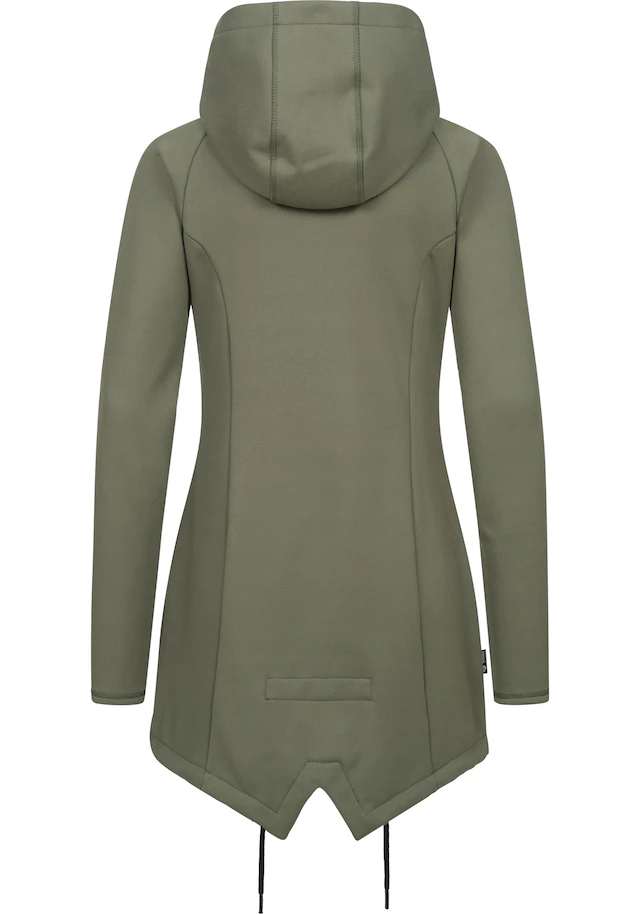 Ragwear Sweatjacke »Wingi« Sportliche Damen Kapuzenjacke mit kuschelig weichem Innenleben