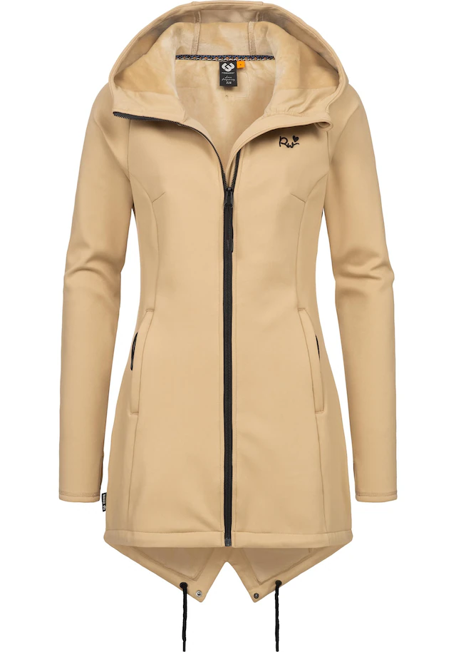 Ragwear Sweatjacke »Wingi« Sportliche Damen Kapuzenjacke mit kuschelig weichem Innenleben