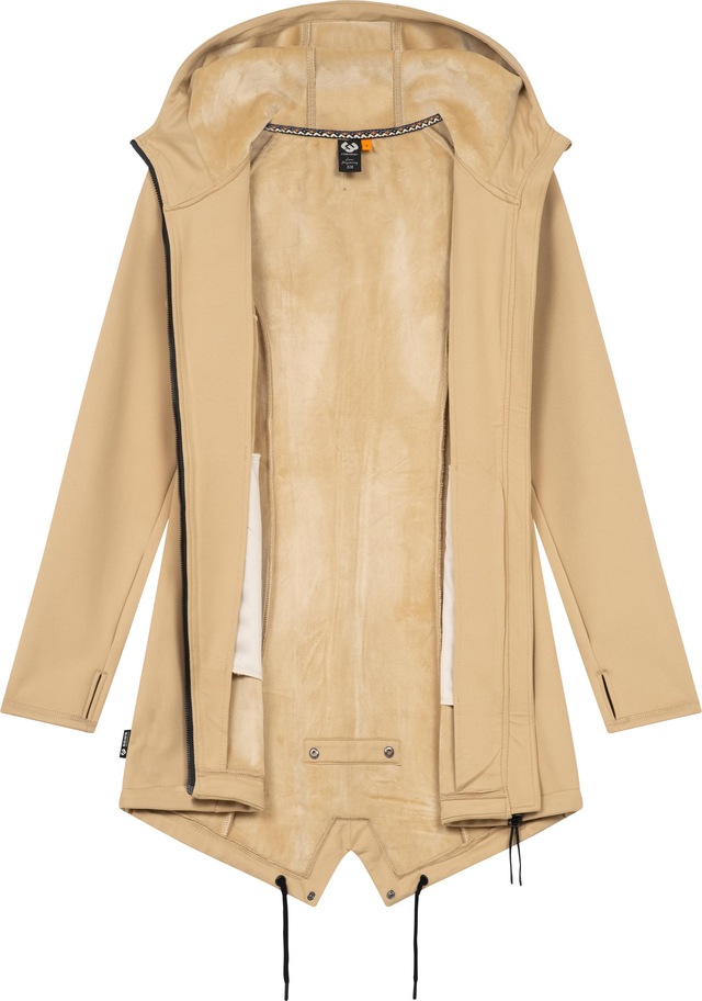 Ragwear Sweatjacke »Wingi« Sportliche Damen Kapuzenjacke mit kuschelig weichem Innenleben
