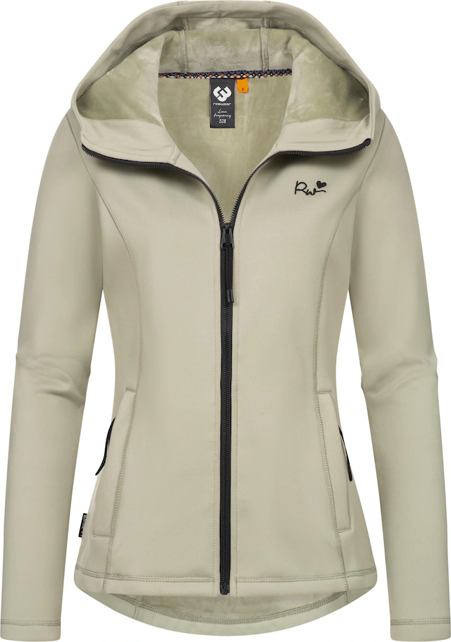 Ragwear Kapuzensweatjacke »Lyshka« Sportliche weiche und elastische Kapuzenjacke