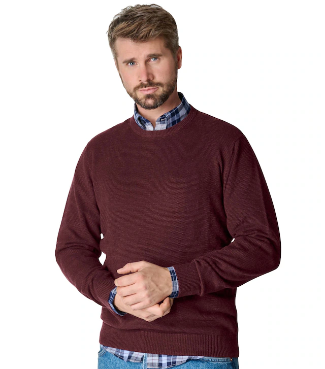 CASAMODA Strickpullover »CASAMODA Pullover uni«