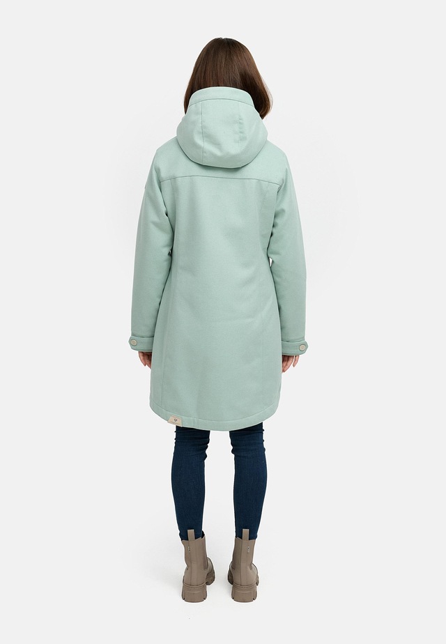 Ragwear Wintermantel »Jannisa Coat« Klassischer Damen Kurzmantel mit Kapuze