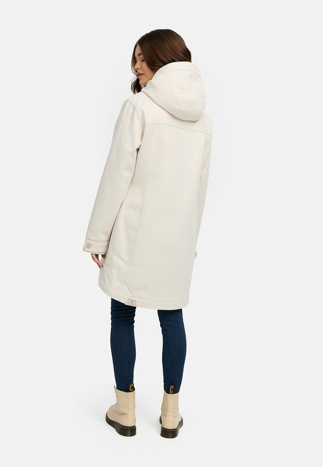 Ragwear Wintermantel »Jannisa Coat« Klassischer Damen Kurzmantel mit Kapuze