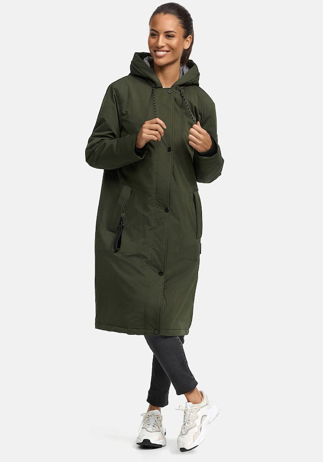Marikoo Winterjacke »Ledalaa« mit großer Kapuze