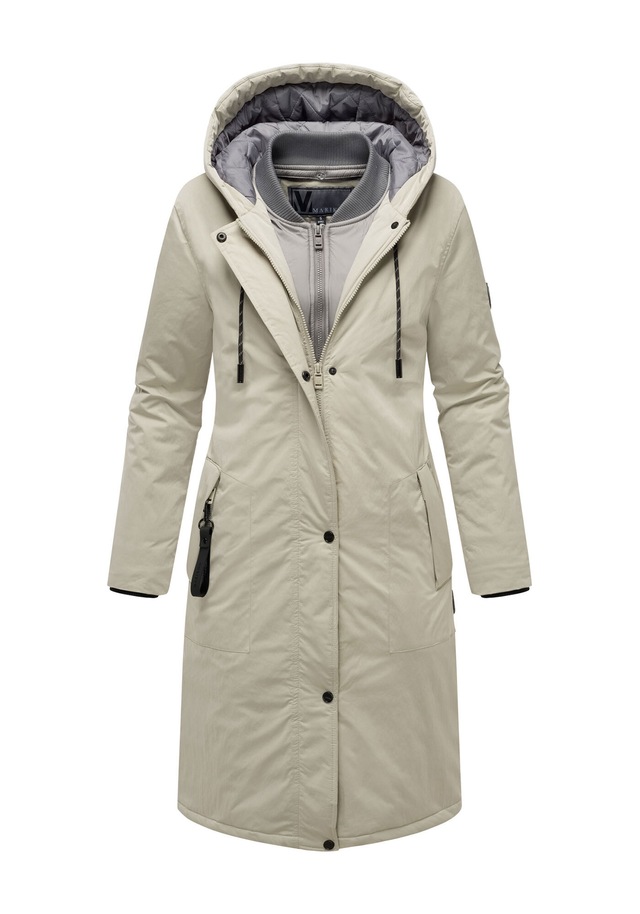 Marikoo Winterjacke »Ledalaa« mit großer Kapuze