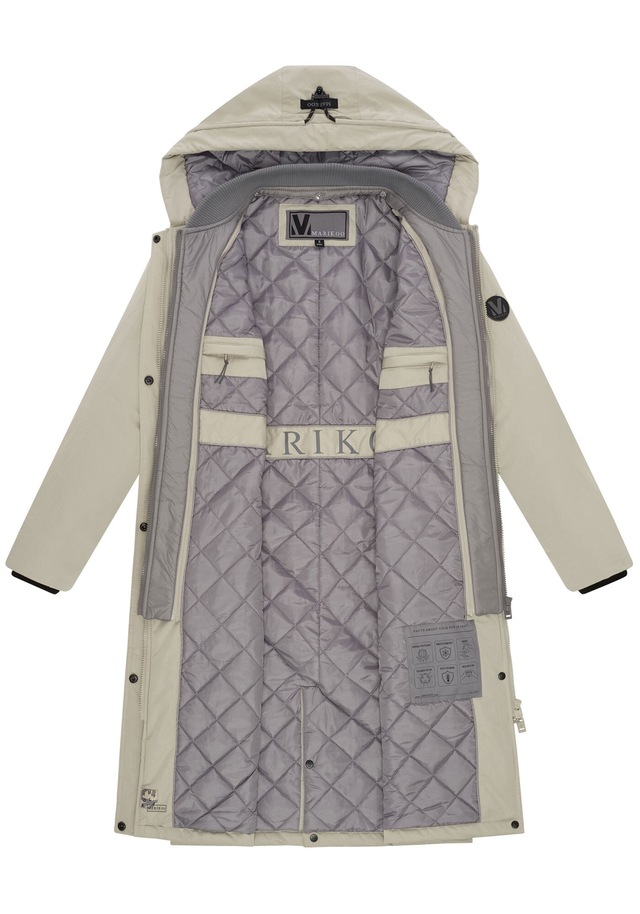 Marikoo Winterjacke »Ledalaa« mit großer Kapuze