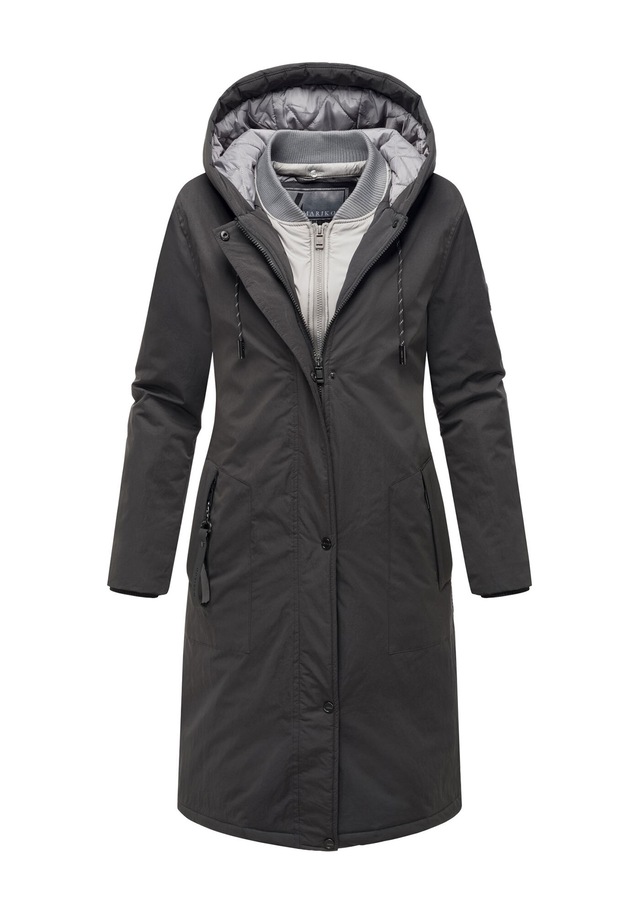 Marikoo Winterjacke »Ledalaa« mit großer Kapuze