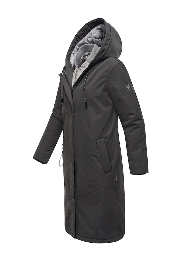 Marikoo Winterjacke »Ledalaa« mit großer Kapuze