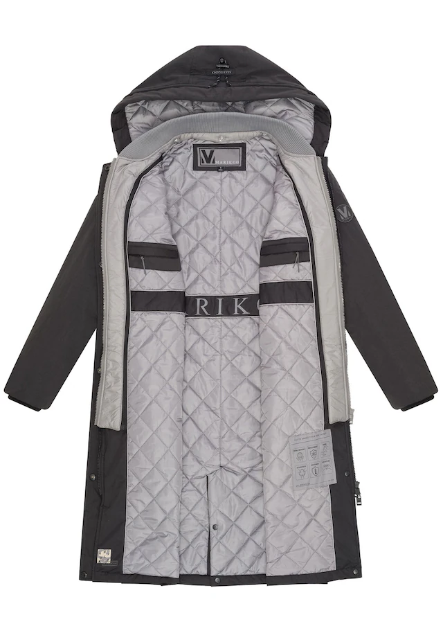 Marikoo Winterjacke »Ledalaa« mit großer Kapuze