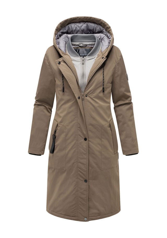 Marikoo Winterjacke »Ledalaa« mit großer Kapuze