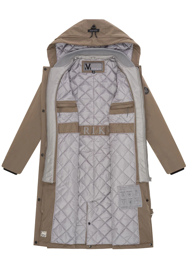 Marikoo Winterjacke »Ledalaa« mit großer Kapuze