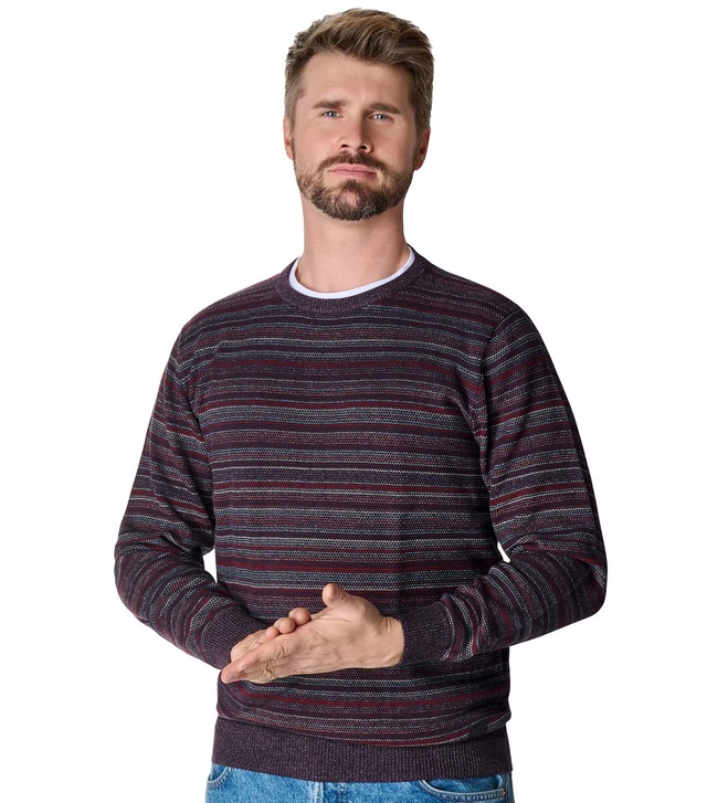 CASAMODA Strickpullover »CASAMODA Pullover gestreift«