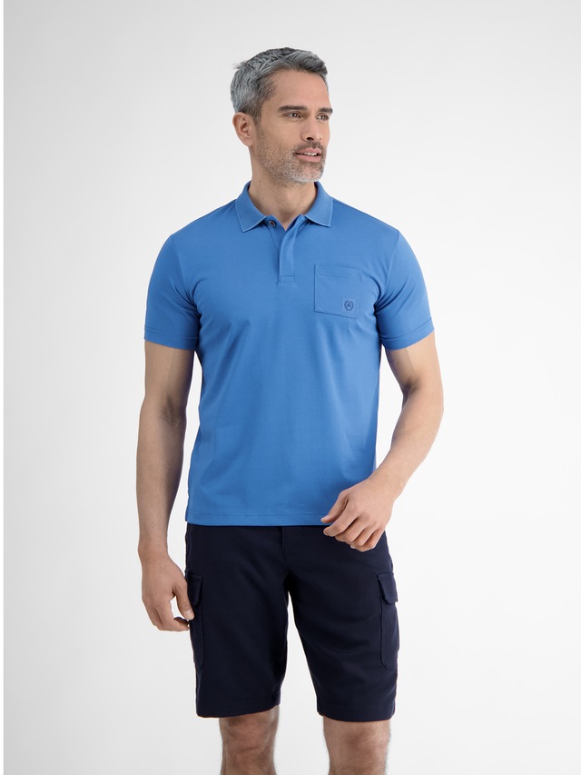 LERROS Poloshirt mit Logo Stickerei