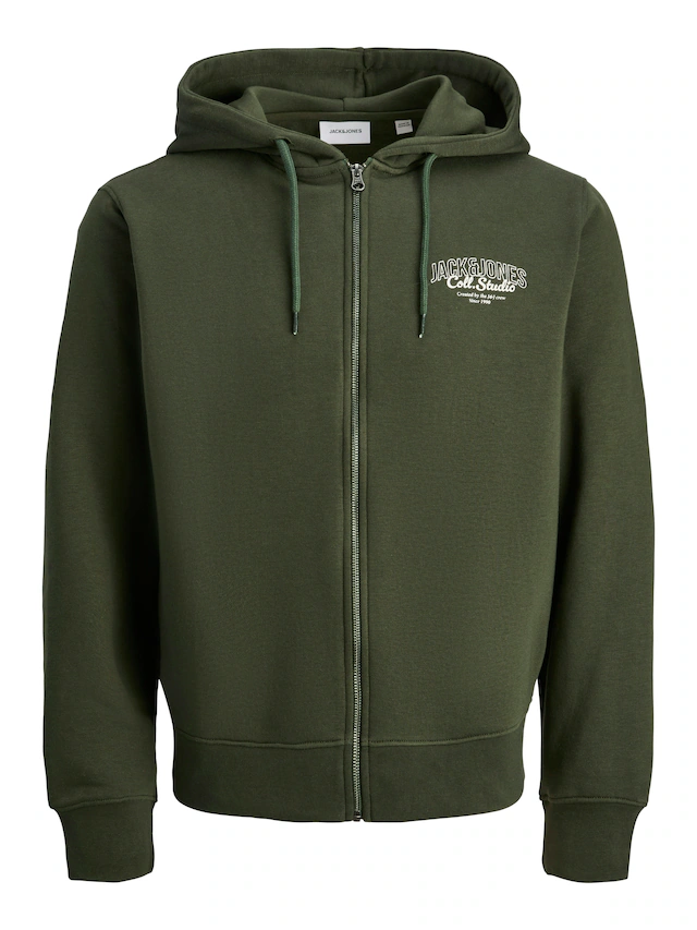 Jack & Jones Kapuzensweatjacke »JJMAKOTO SWEAT ZIP HOOD«