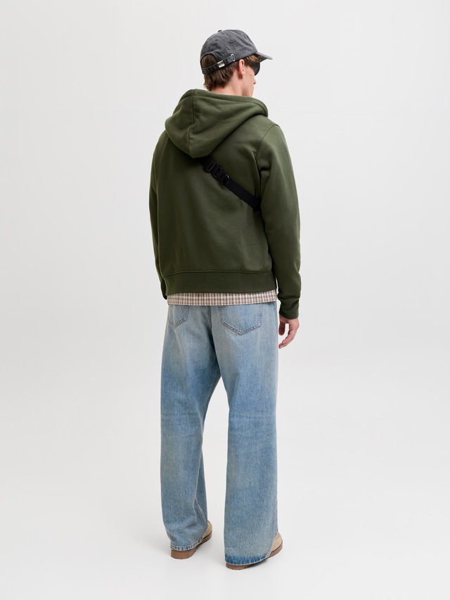 Jack & Jones Kapuzensweatjacke »JJMAKOTO SWEAT ZIP HOOD«