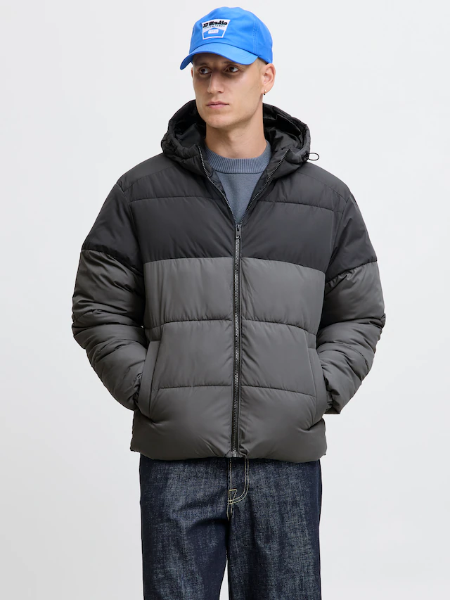 Jack & Jones Steppjacke »JJMAZE PUFFER HOOD« mit Kapuze