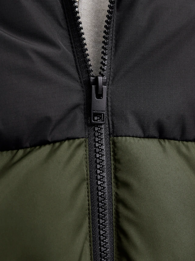 Jack & Jones Steppjacke »JJMAZE PUFFER HOOD« mit Kapuze