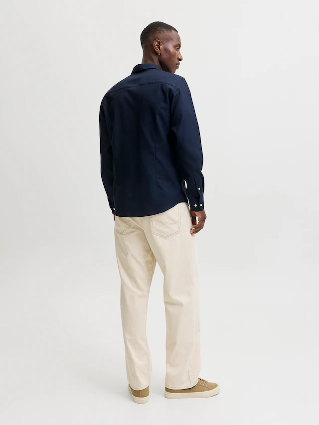 Jack & Jones Langarmhemd »JJJOE STRUCTURE SHIRT L/S«