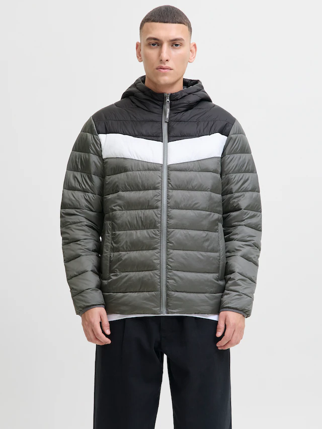 Jack & Jones Steppjacke »JJWEST LIGHT PUFFER HOOD« mit Kapuze