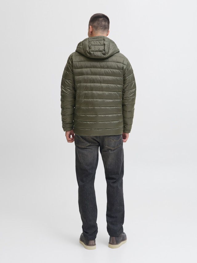 Jack & Jones Steppjacke »JJWEST LIGHT PUFFER HOOD« mit Kapuze