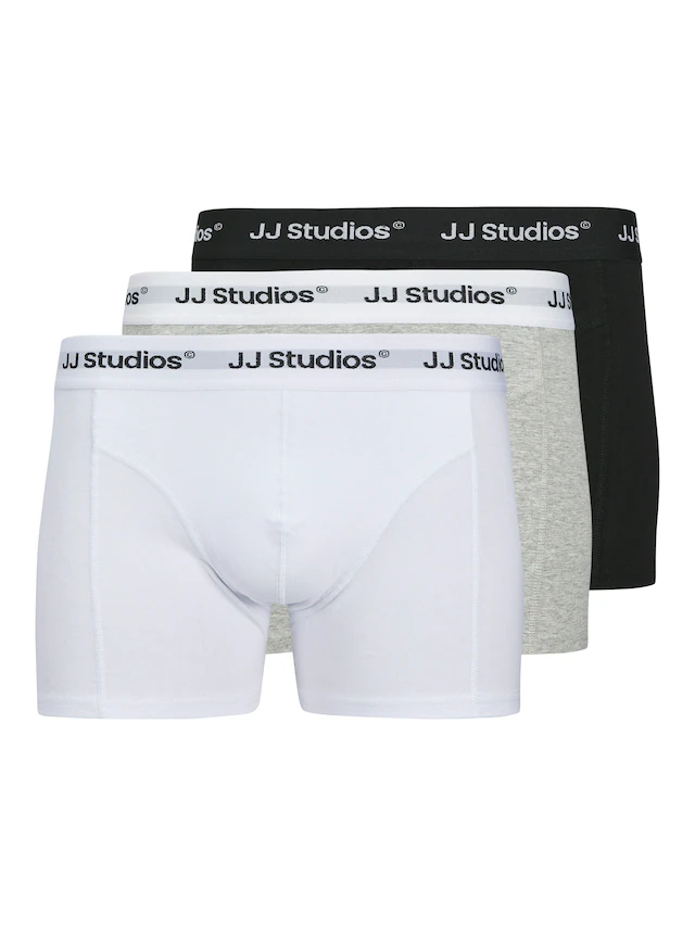 Jack & Jones Trunk »JACSOHO SOLID TRUNKS 3 PACK NOOS« Packung, 3 Stk.