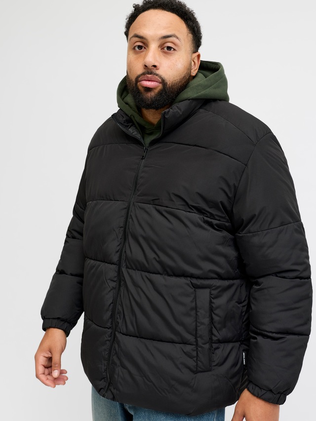 Jack & Jones PlusSize Steppjacke »JJMAZE PUFFER COLLAR PLS« ohne Kapuze
