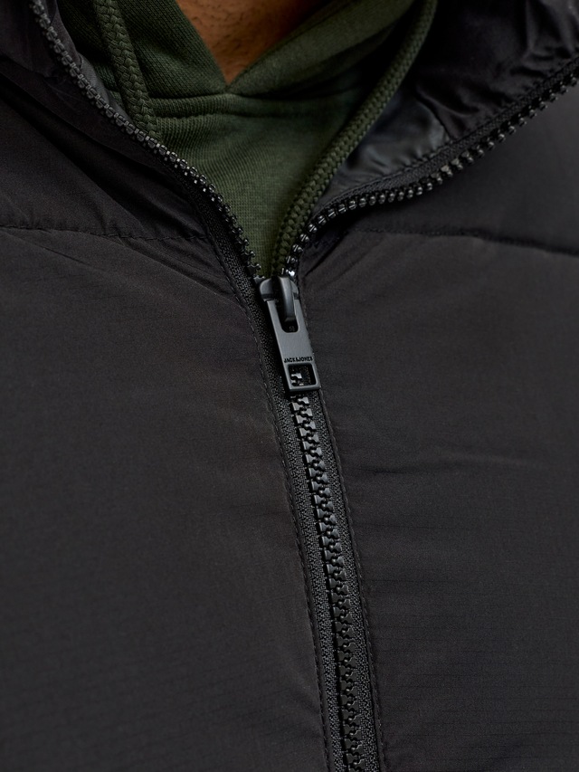 Jack & Jones PlusSize Steppjacke »JJMAZE PUFFER COLLAR PLS« ohne Kapuze