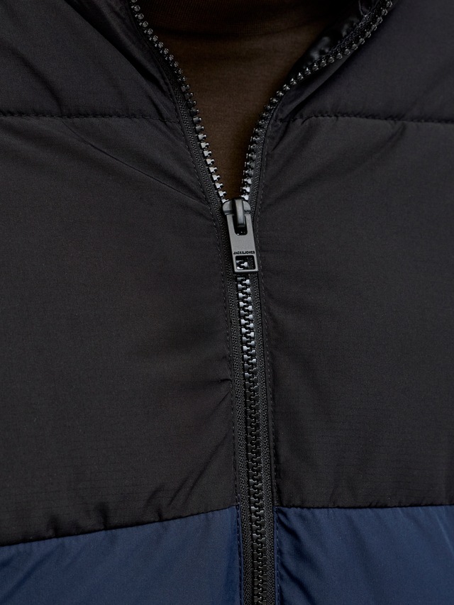 Jack & Jones PlusSize Steppjacke »JJMAZE PUFFER COLLAR PLS« ohne Kapuze