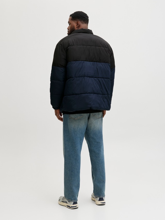 Jack & Jones PlusSize Steppjacke »JJMAZE PUFFER COLLAR PLS« ohne Kapuze