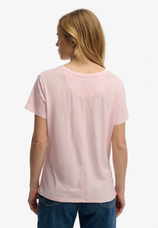 Superdry T-Shirt »STUDIOS SLUB EMB VEE TEE« Baumwollmischung, relaxed fit