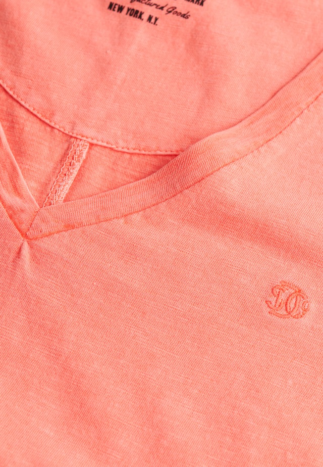 Superdry T-Shirt »STUDIOS SLUB EMB VEE TEE« Baumwollmischung, relaxed fit