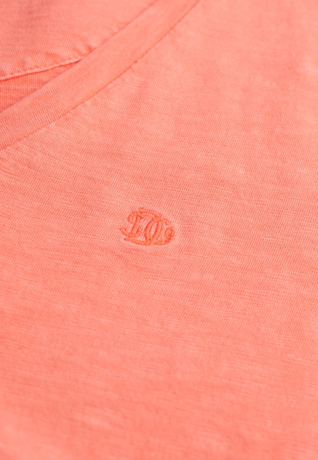 Superdry T-Shirt »STUDIOS SLUB EMB VEE TEE« Baumwollmischung, relaxed fit