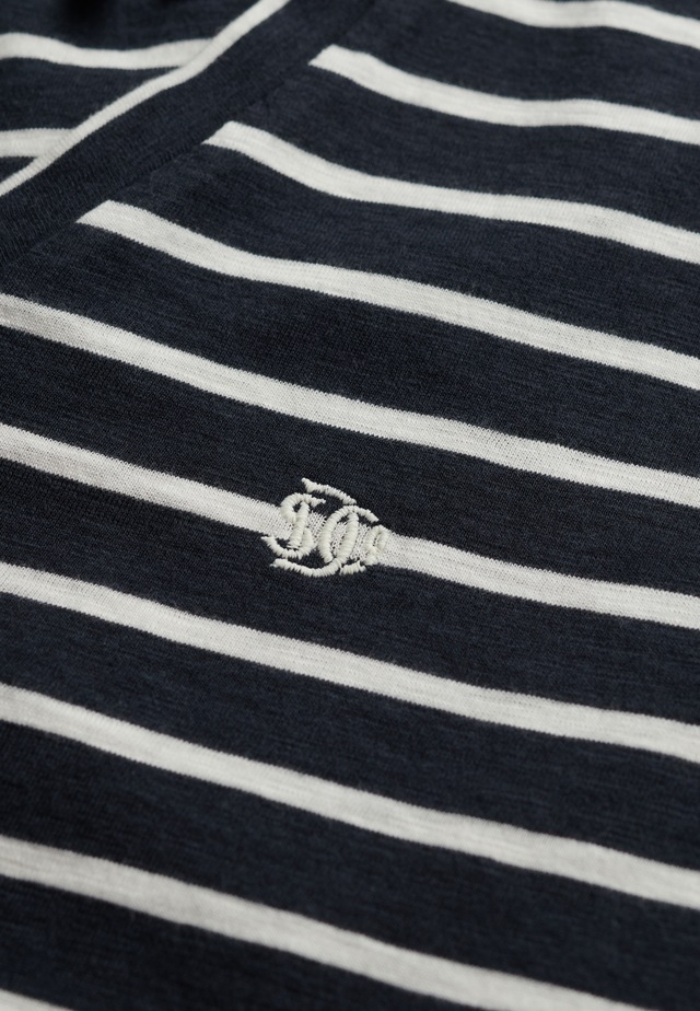 Superdry T-Shirt »STUDIOS SLUB EMB VEE TEE« Baumwollmischung, relaxed fit