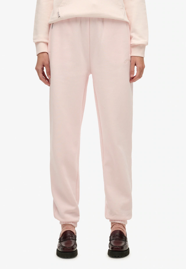 Superdry Sweathose »ESSENTIAL LOGO JOGGER HB« aus Baumwollmischung, lange Passform, mit Kordel und Gummizug