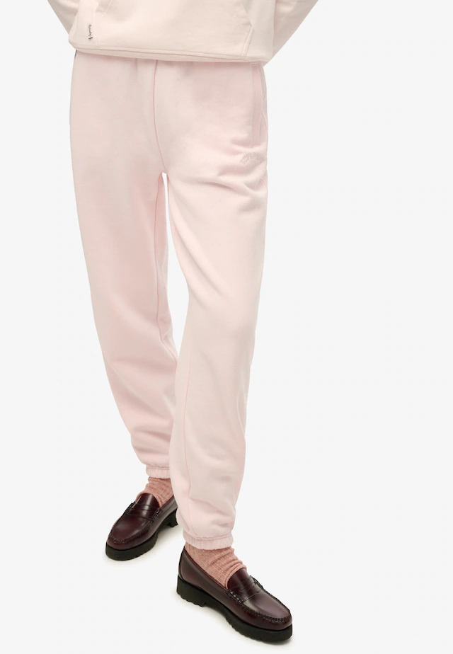 Superdry Sweathose »ESSENTIAL LOGO JOGGER HB« aus Baumwollmischung, lange Passform, mit Kordel und Gummizug