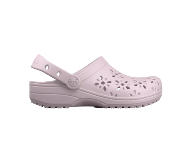 Crocs Clog »Classic Floral Cut Out Clog« Sommerschuh, Sandale, Strandschuh mit schwenkbarem Fersenriemen