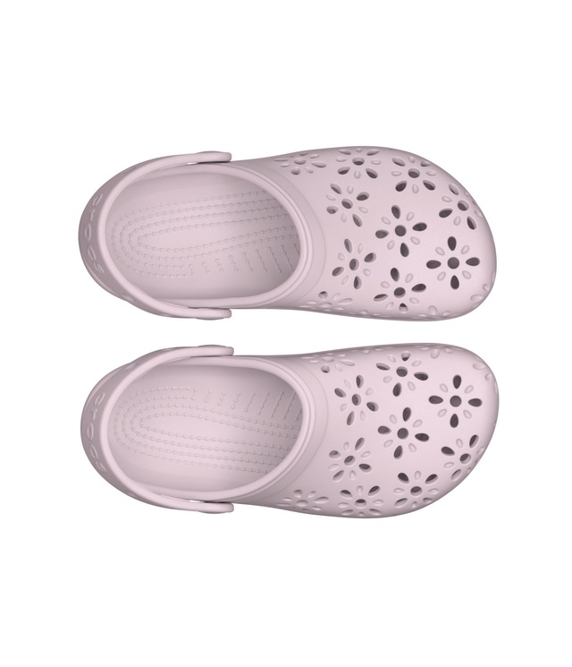 Crocs Clog »Classic Floral Cut Out Clog« Sommerschuh, Sandale, Strandschuh mit schwenkbarem Fersenriemen