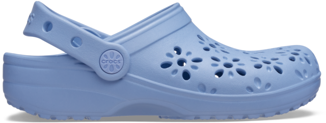 Crocs Clog »Classic Floral Cut Out Clog« Sommerschuh, Sandale, Strandschuh mit schwenkbarem Fersenriemen